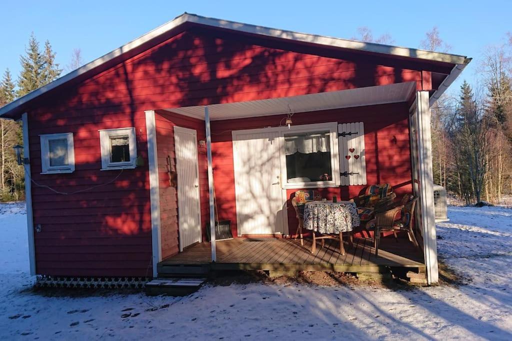 Stuga Vad Vatten Åsarp Eksteriør billede