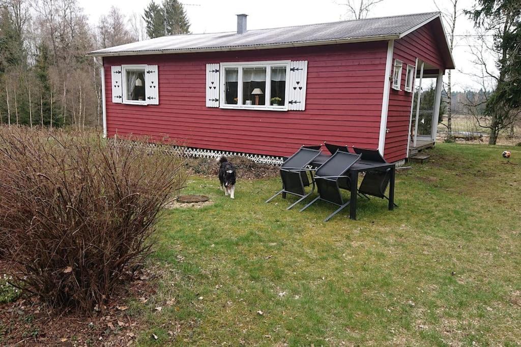 Stuga Vad Vatten Åsarp Eksteriør billede